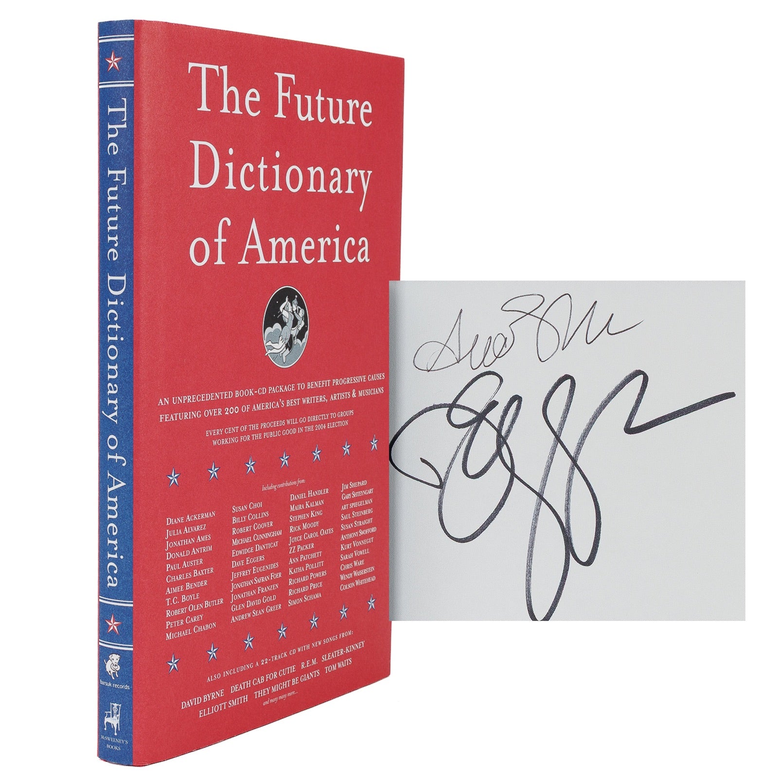 The Future Dictionary of America — signed first edition, McSweeney's 2004, gallery view