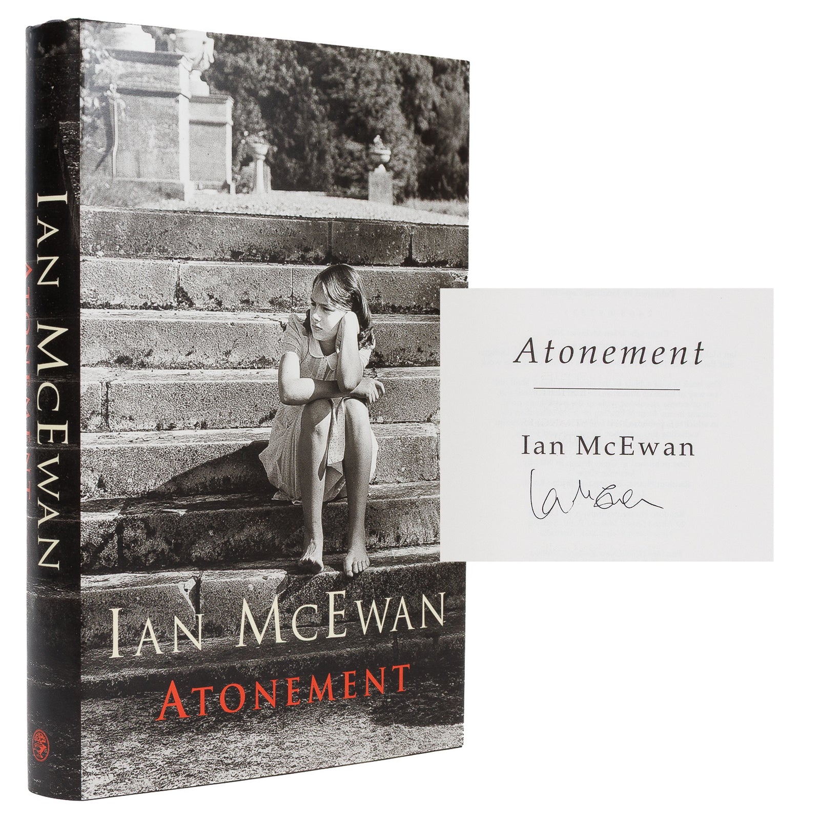 Ian McEwan Atonement — signed first edition, Jonathan Cape 2001, gallery view