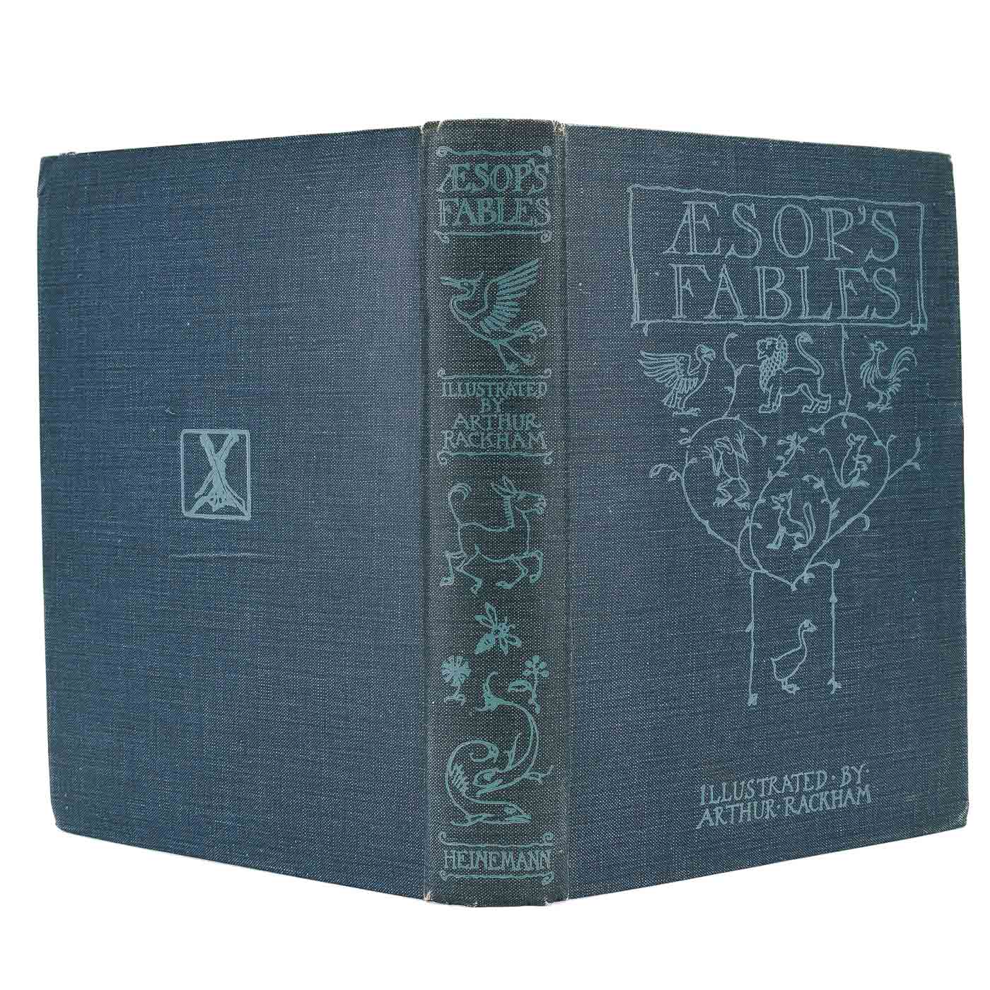 Arthur Rackham Aesop's Fables 1929 Heinemann Illustrated - Tenth Legion ...