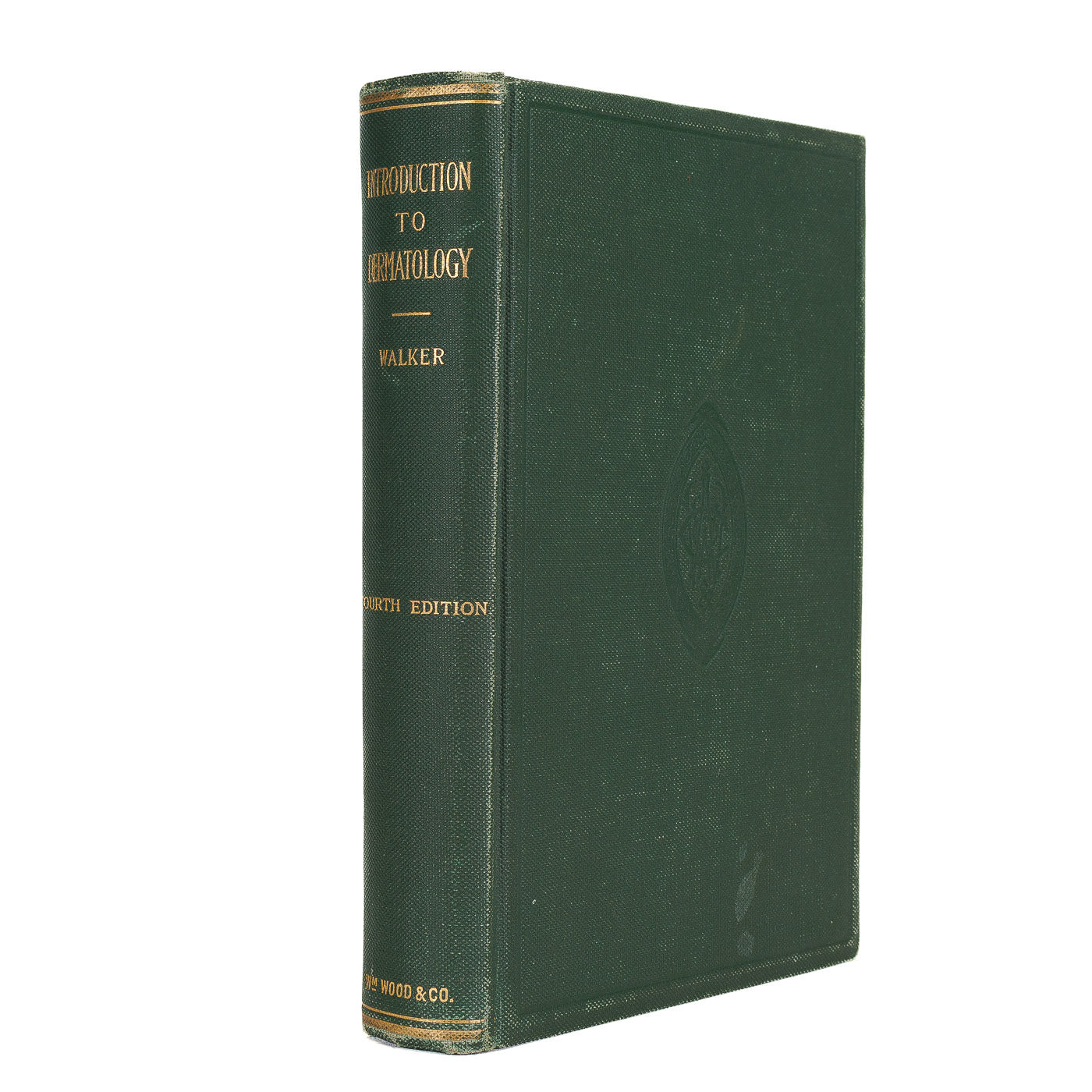 Norman Walker Introduction to Dermatology 1908 William Wood and Company New York colored plates medical book
