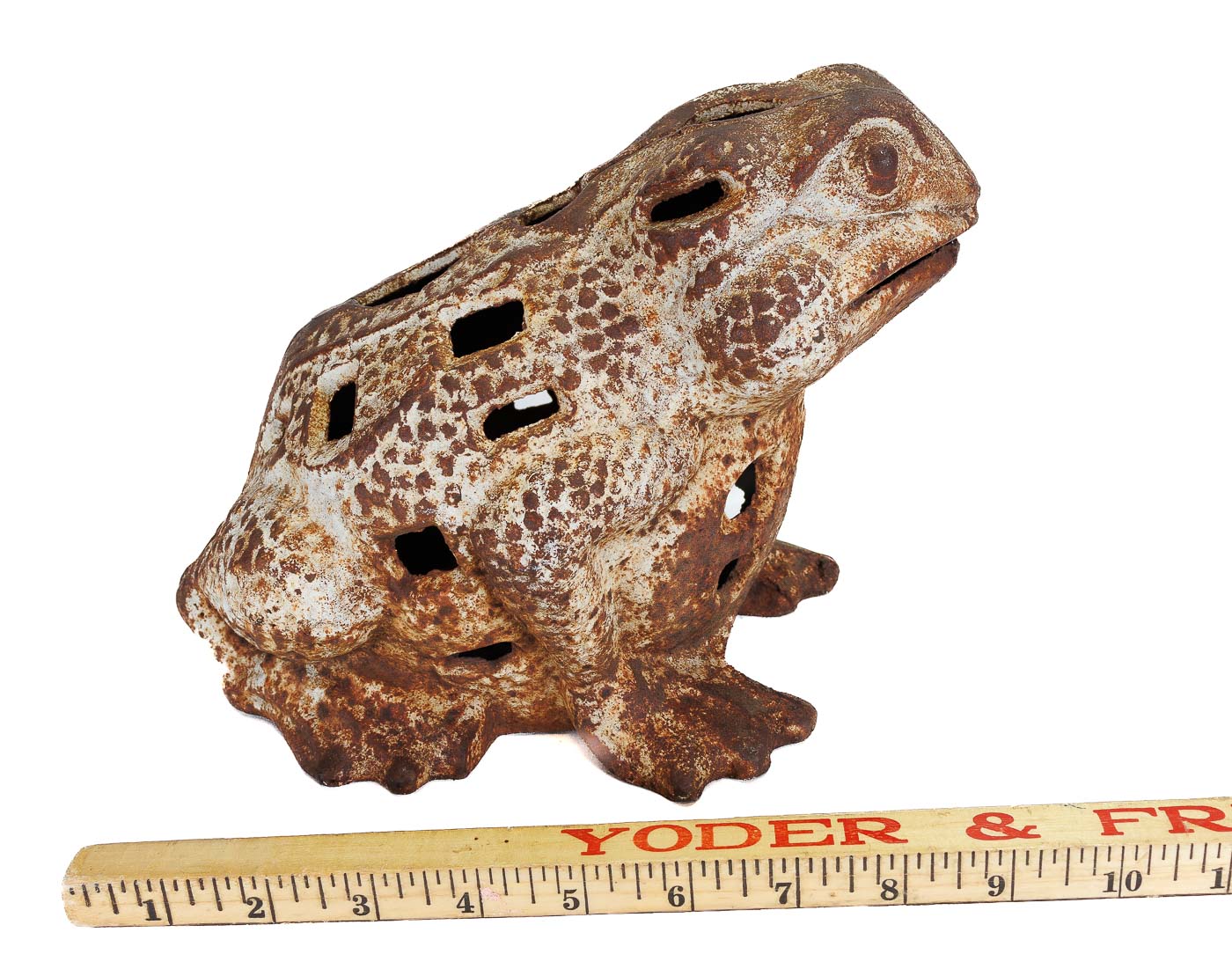 Retro Load Toad Antique Cast Iron Toad Heavy 10 lbs Vintage Collectible - Tenth Legion ...