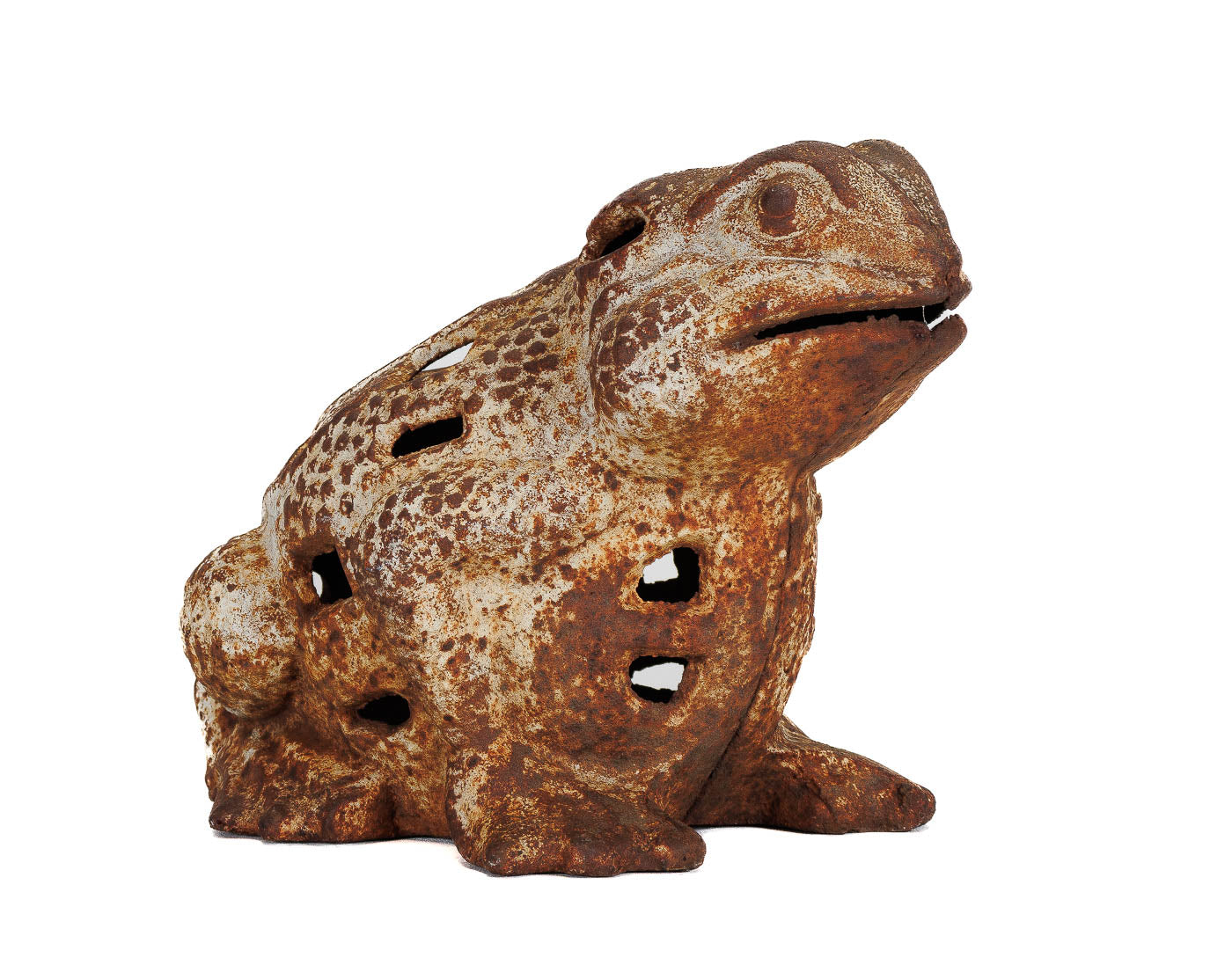 Antique Cast Iron Toad Heavy 10 lbs Vintage Collectible - Tenth Legion ...