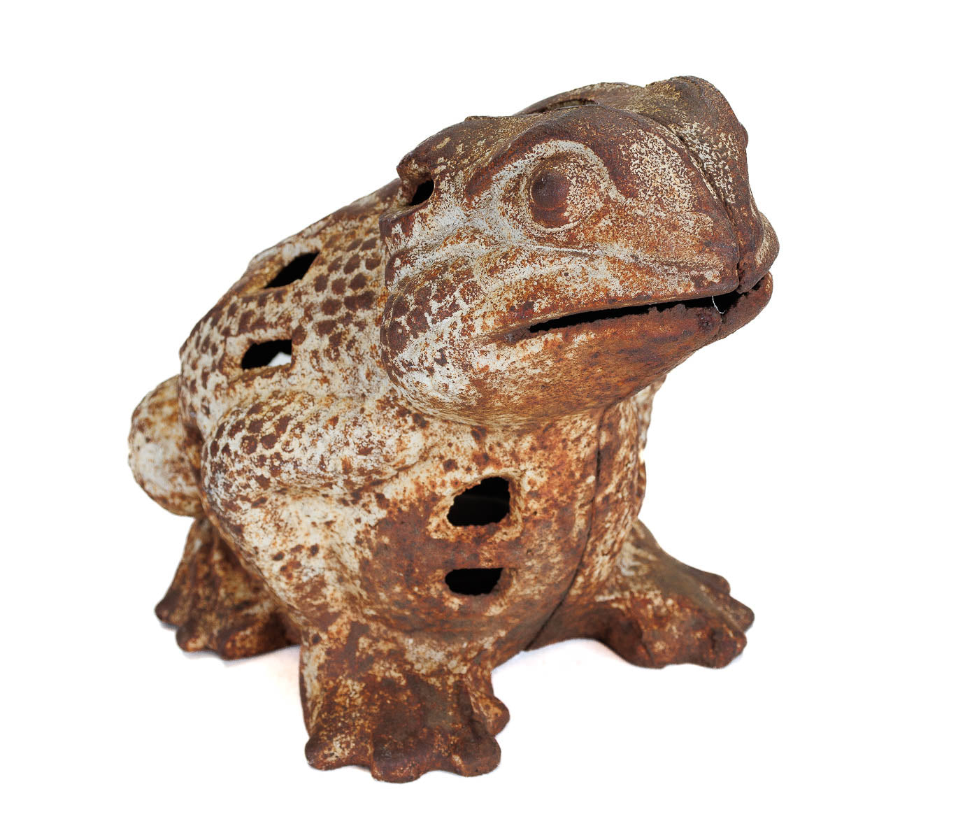 Antique Cast Iron Toad Heavy 10 lbs Vintage Collectible - Tenth Legion ...