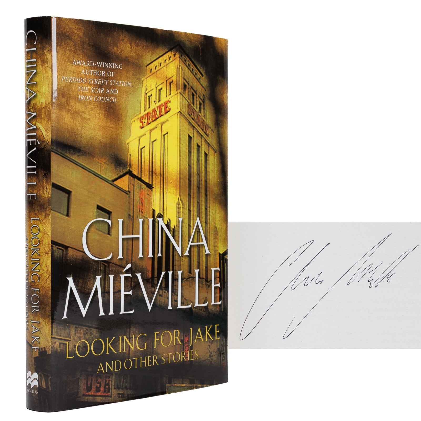 China Miéville Looking for Jake and Other Stories — signed first UK edition, Macmillan 2005, gallery view