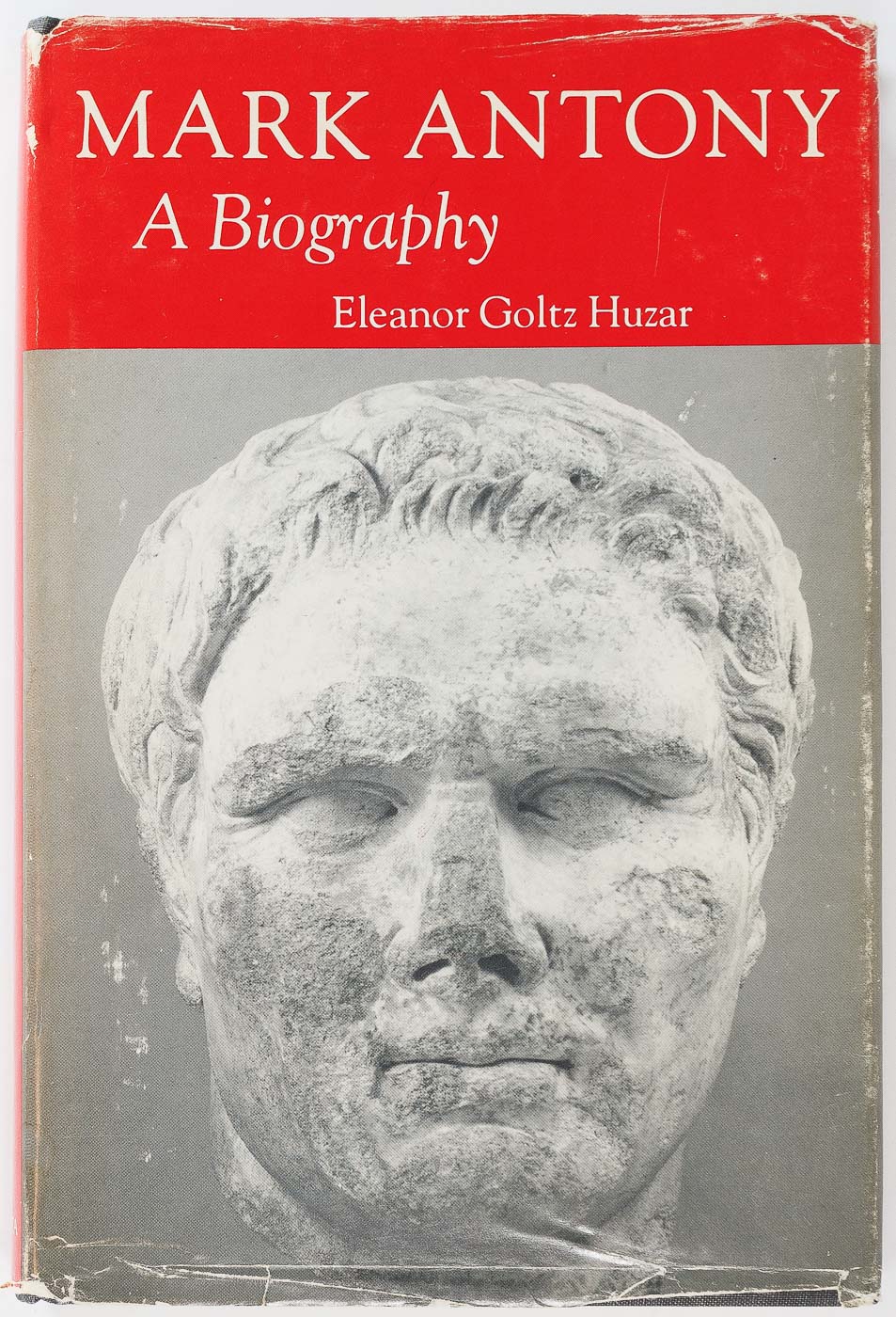 <center> Eleanor Huzar <br><i> MARK ANTONY </i><br> 1st Edition 1978 <p> Advance Review Copy </center>