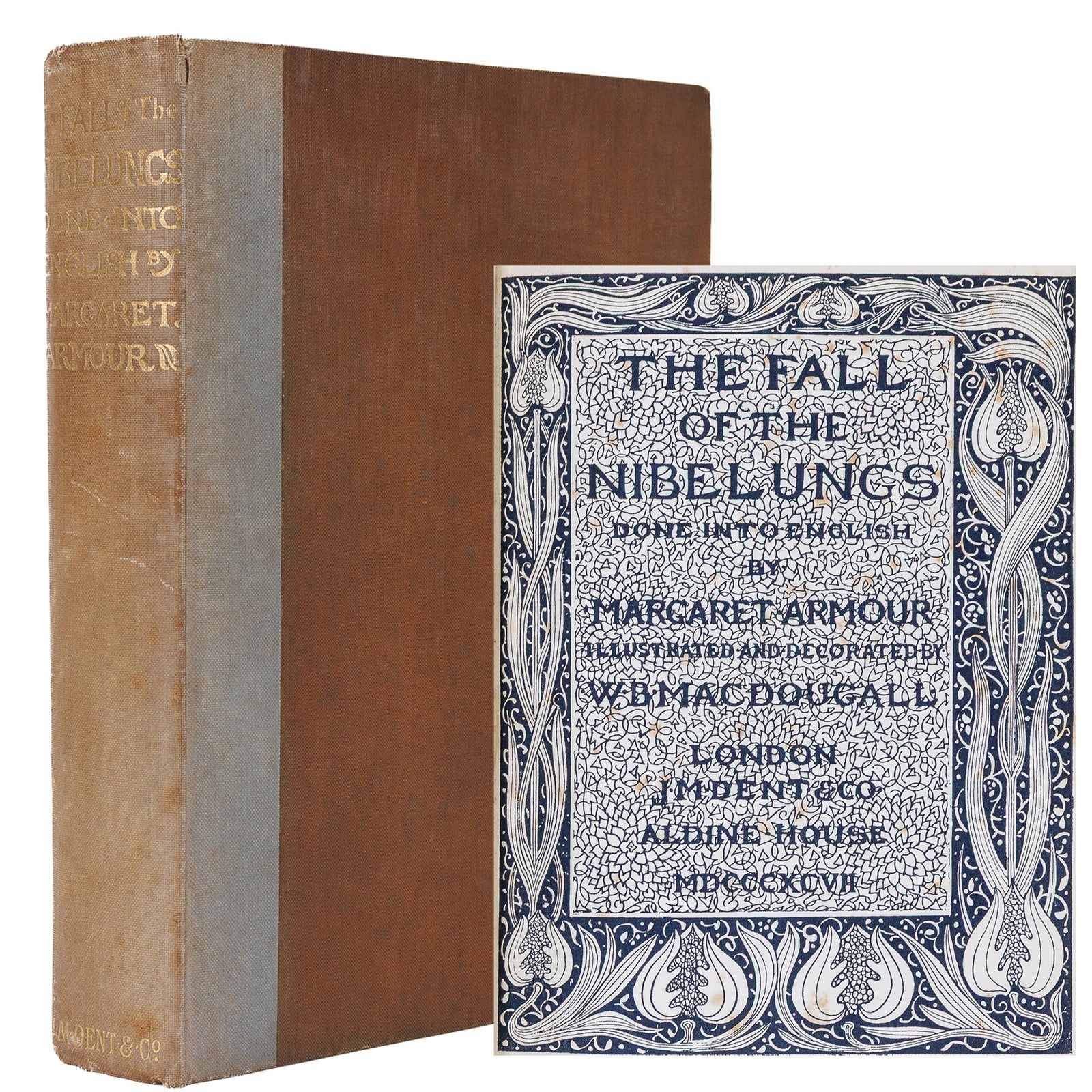 Margaret Armour The Fall of the Nibelungs — MacDougall illustrations, J.M. Dent 1897, gallery view