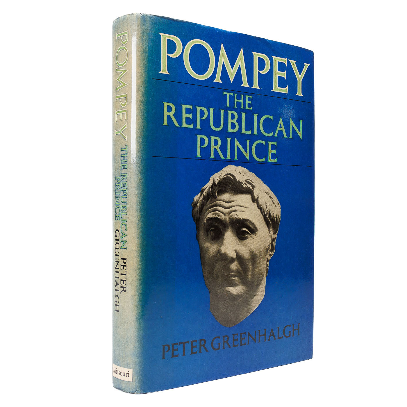 <center> Peter Greenhalgh <p> POMPEY <br><i> The Republican Prince </i><br> 1982 <br> Advance Review Copy </center>