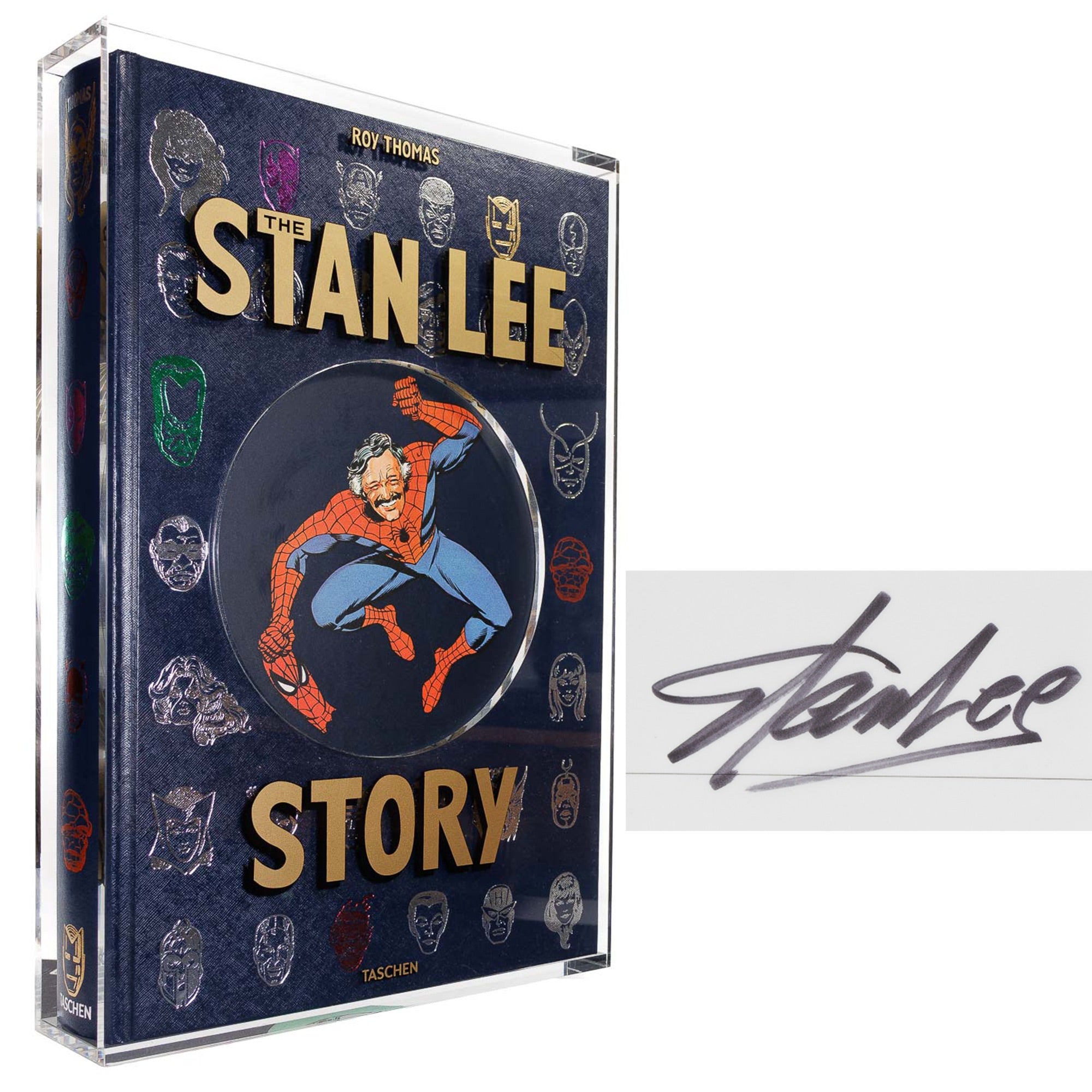 <center> STAN LEE STORY <br> <i> Limited Edition #573/1000 </i><br> Taschen XXL <p>SIGNED by STAN LEE </center>