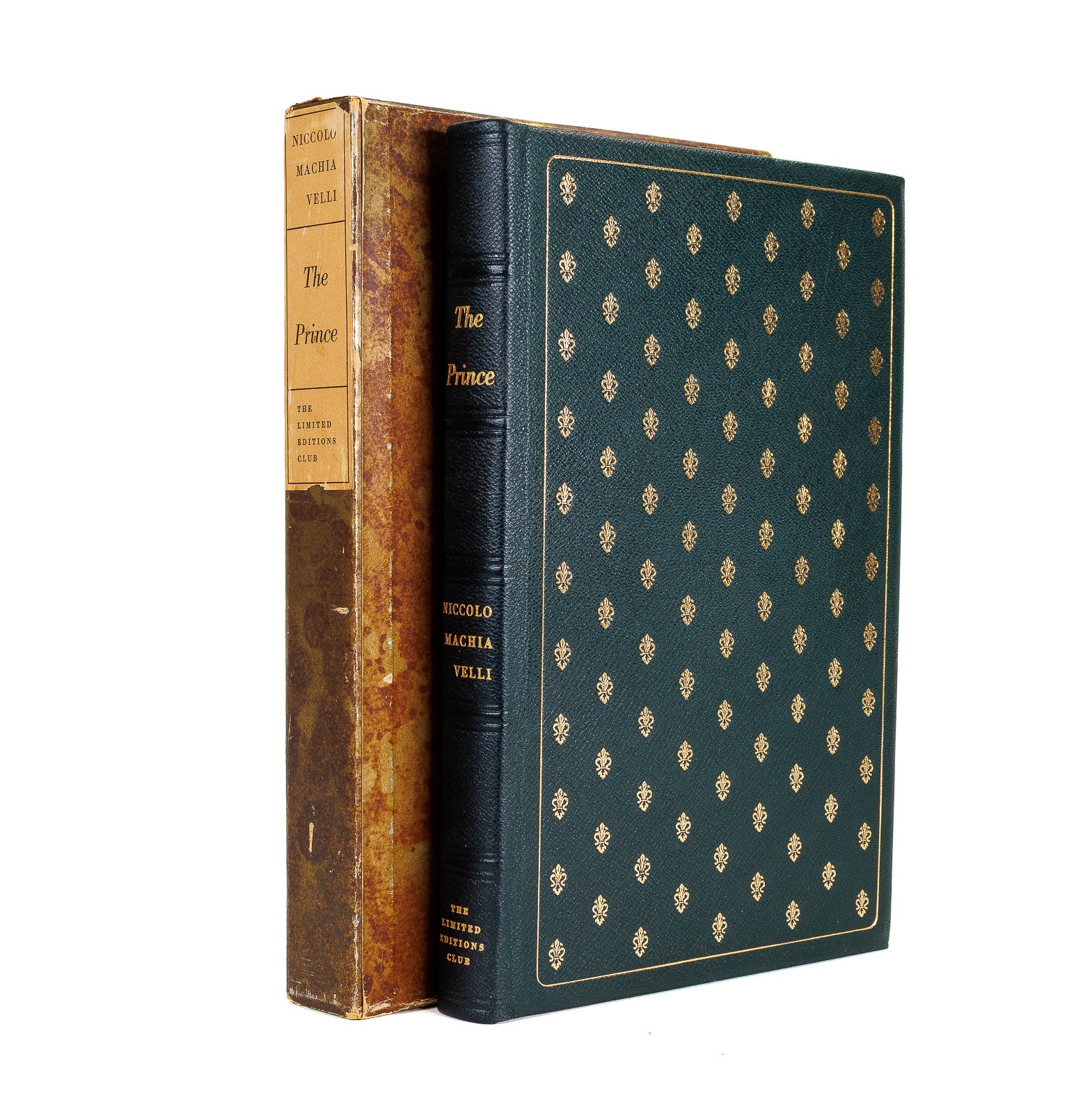 <center> Niccolo Machiavelli <br><i> THE PRINCE </i><br> Limited Editions Club LEC #1211 of 1500 <br><i> FULL GILT LEATHER in Slipcase </i><p> 1954
