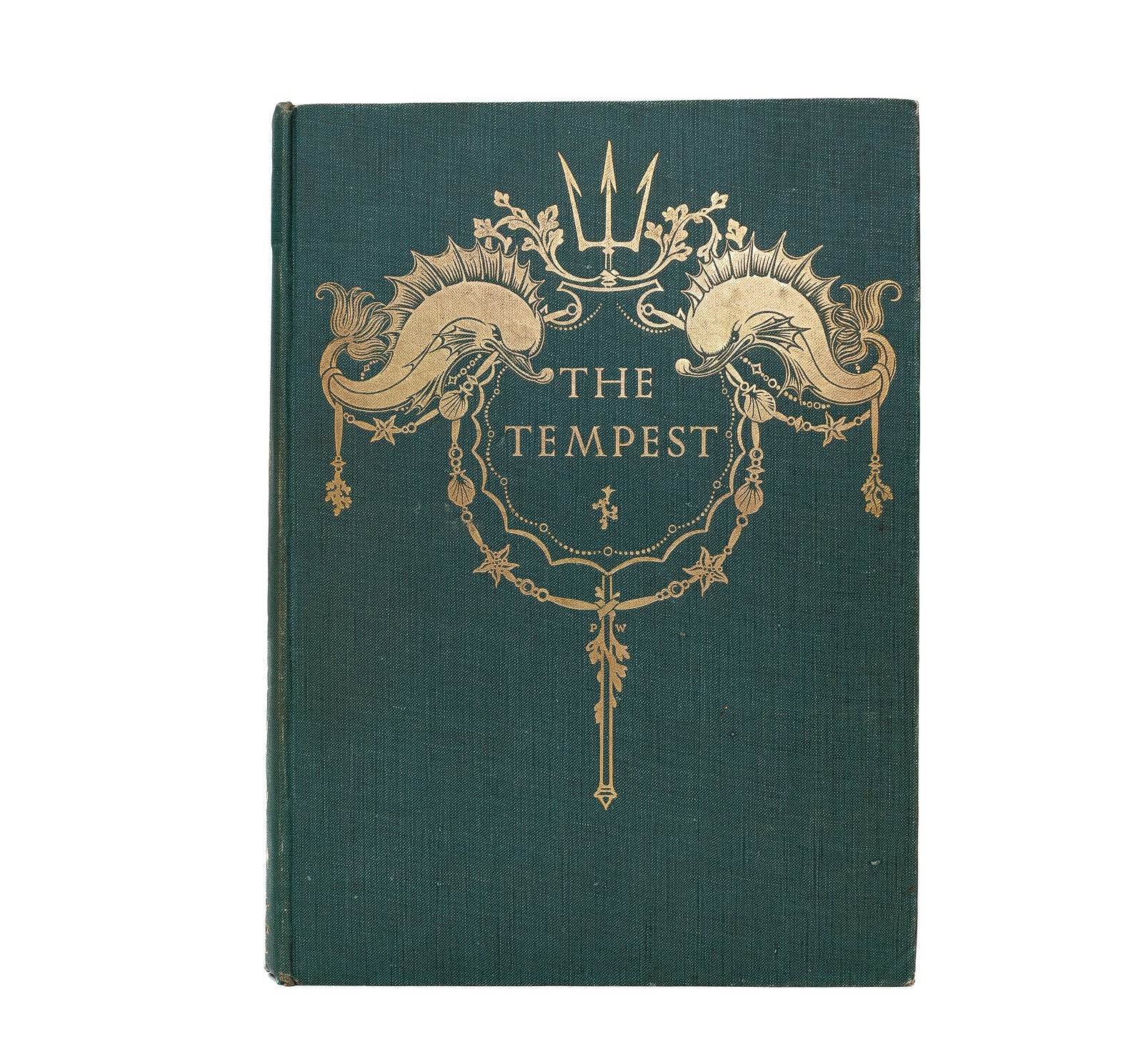 <center> William Shakespeare <br><i> THE TEMPEST </i><br> Fine COLOUR PLATES by <br><i> Paul Woodroffe </i><p> 1908 </center>