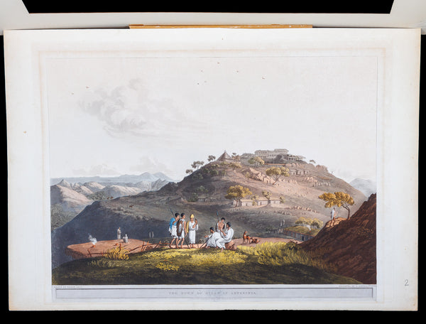 Daniel Havell Henry Salt Town Dixan Abyssinia 1809 Aquatint - Tenth ...