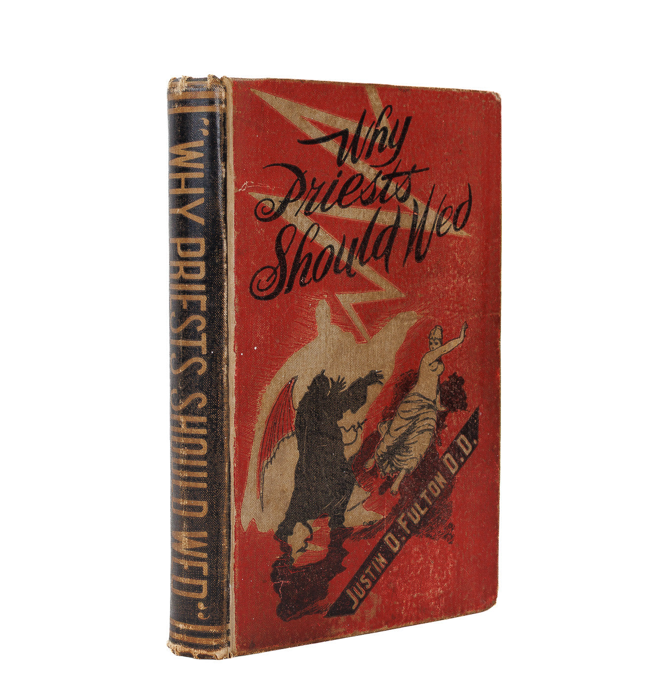 <center> Justin D. Fulton <br><i> Why Priest Should Wed </i><br> Fine Engravings <br><i> First Edition </i><p> 1888 </center>